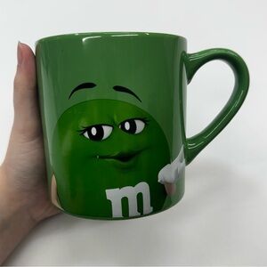 M&M Ms. Green Eat Your Heart Out, Darling Coffee Mug Large 16 fl. oz.
